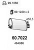 ASSO 60.7022 End Silencer